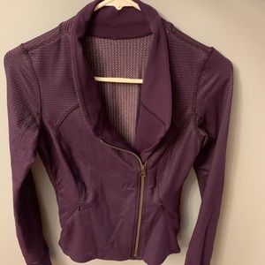 Lululemon shimmery jacket size 4